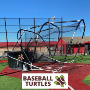 6 Top Quality Rolling Baseball Turtles & Cages Rolling Baseball Turtles