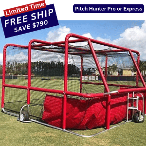 Baseball Turtles Rollaway Batting Cages and Backstops 2 Pitch Hunter Batting Turtle Special