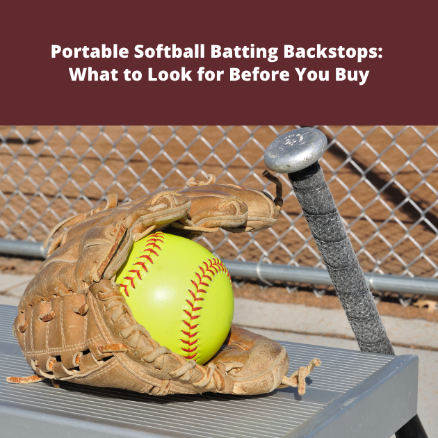 Portable Softball Batting Backstops