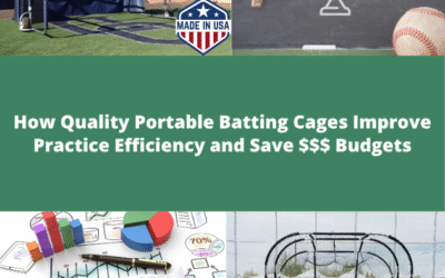 How Quality Portable Batting Cages Improve Practice Efficiency and Save Budgets