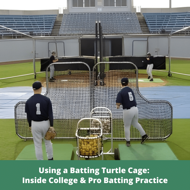 Using a Batting Turtle Cage: Inside College & Pro Batting Practice