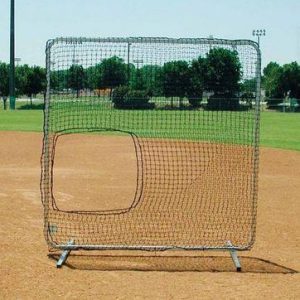 Our Team Softball Pitching Screen With Optional Wheel Kit